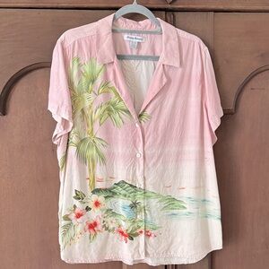 Tommy Bahama silk shirt XL